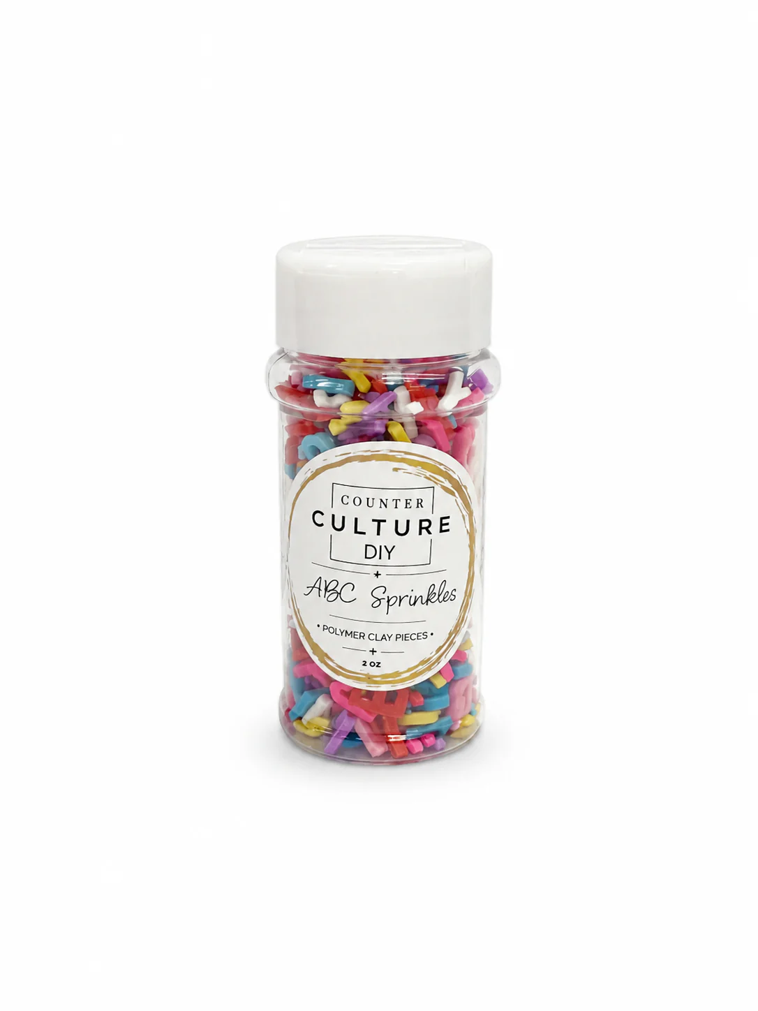 ABC Sprinkles: 2 oz Polymer Clay Pieces - Image 2