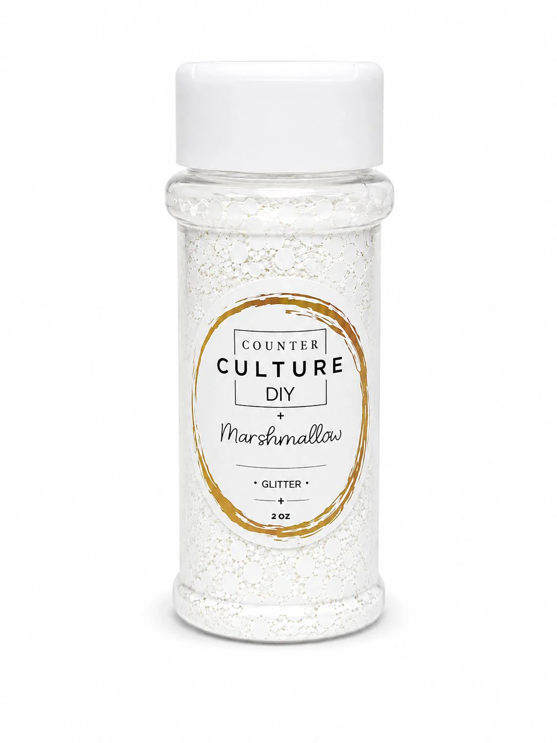 Marshmallow Glitter: 2 oz Jar - Image 2
