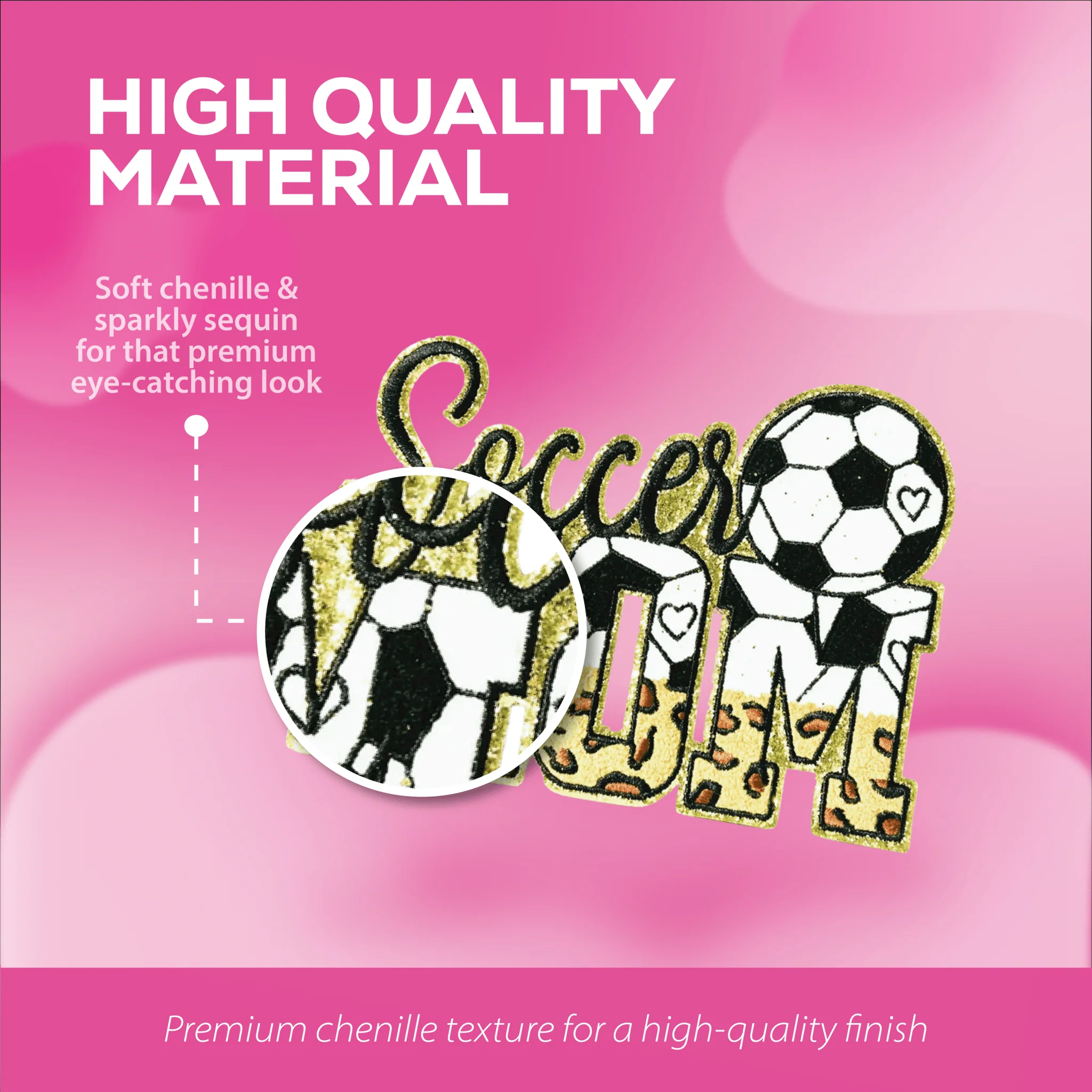 Soccer MOM Patch - Image 3