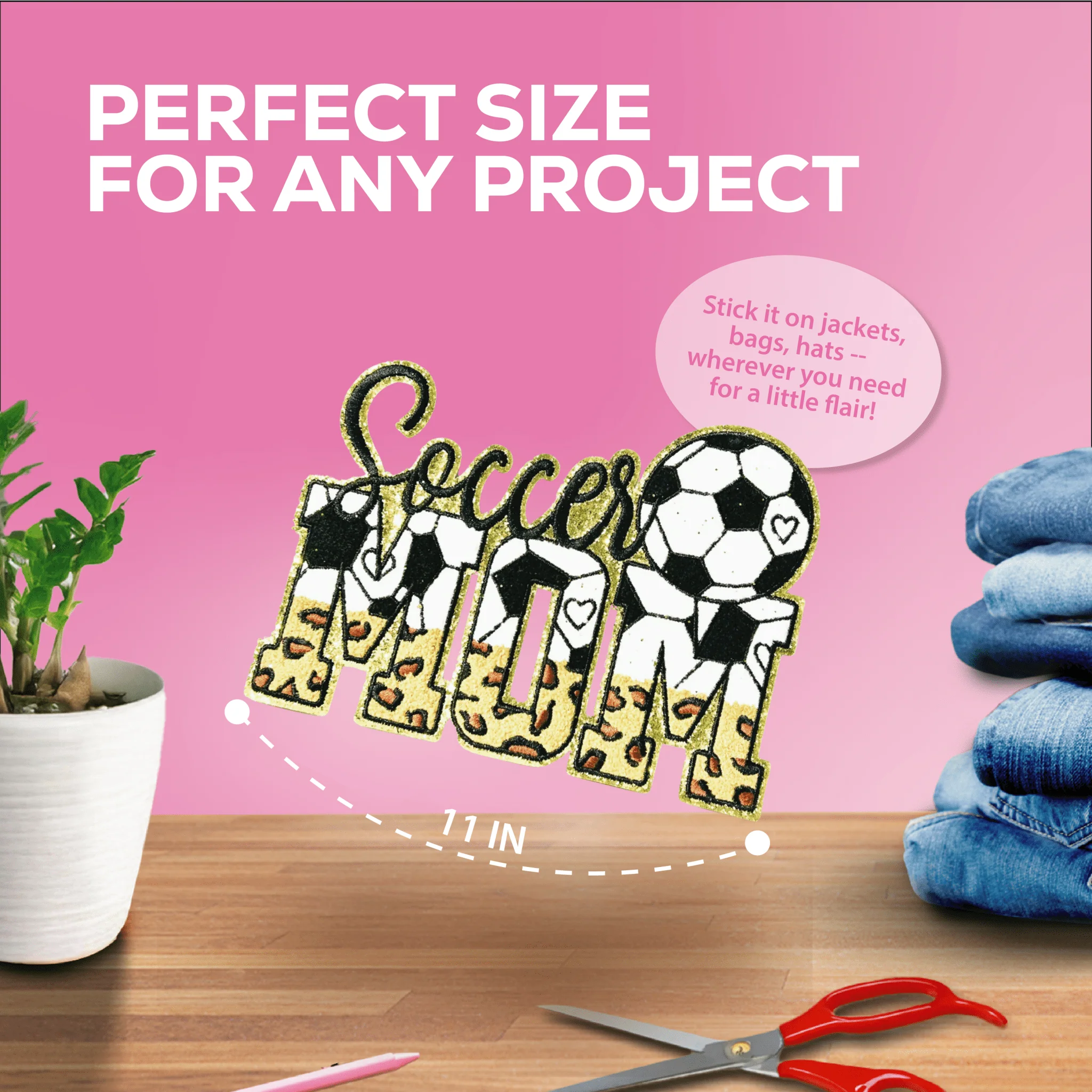 Soccer MOM Patch - Image 4