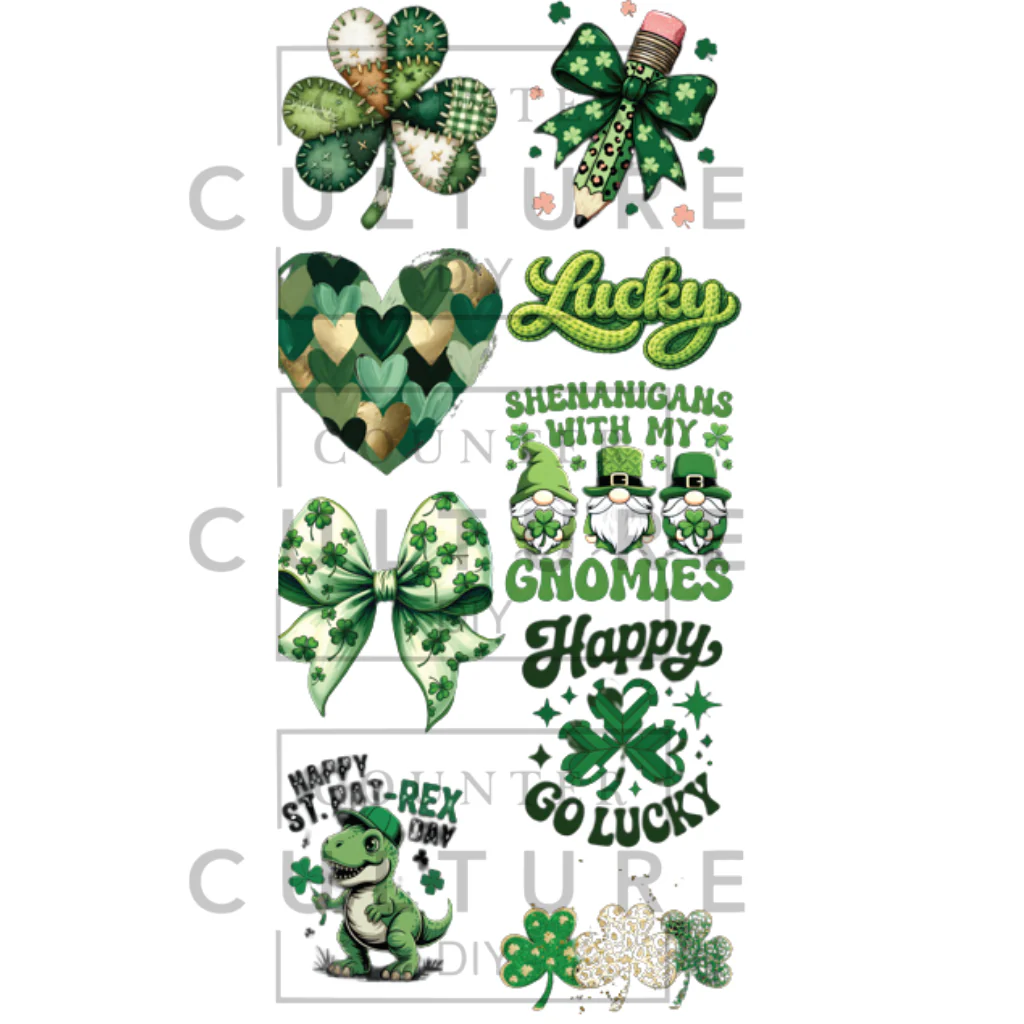 St Patrick's Day - DTF Gang Sheet