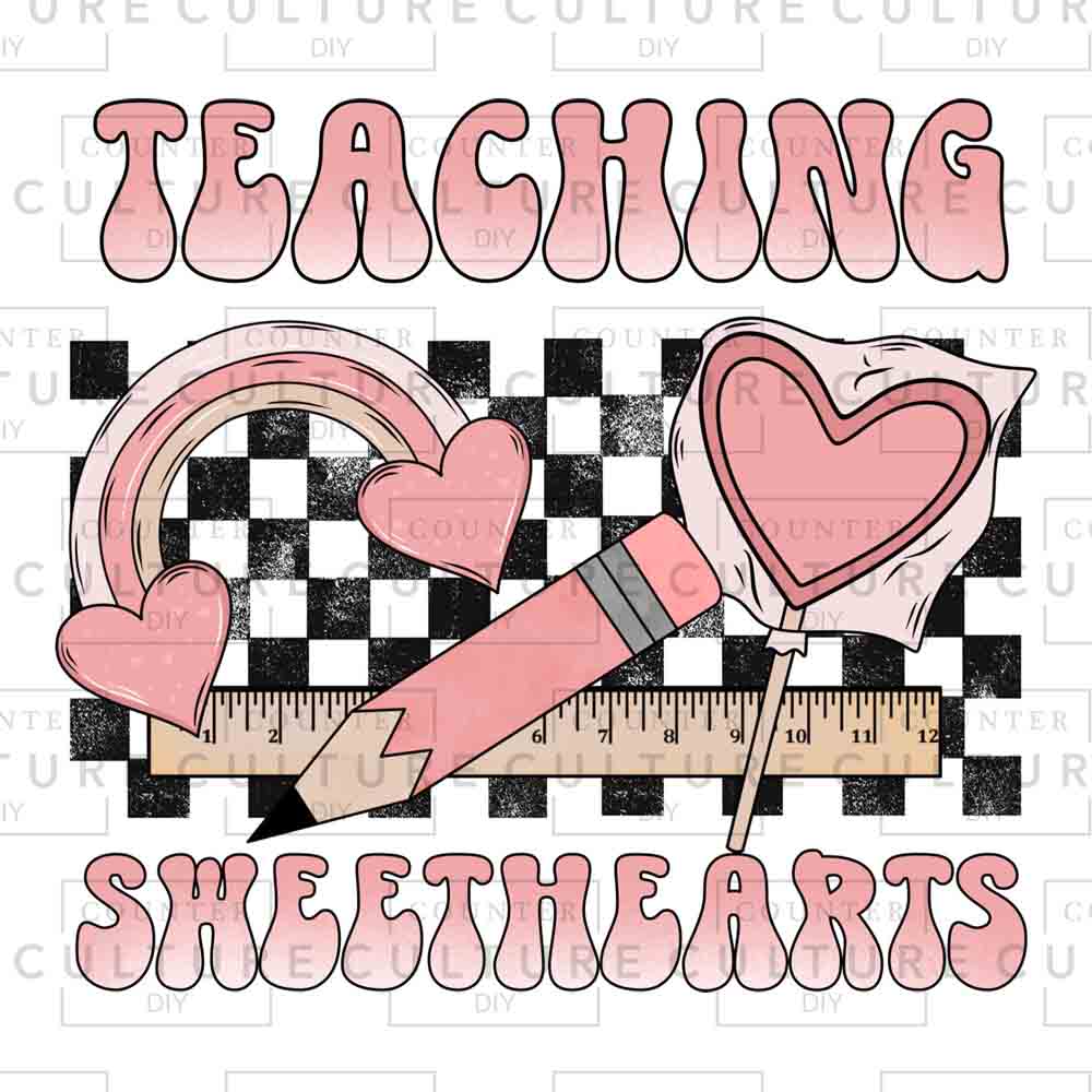 Teaching Sweehearts UV DTF
