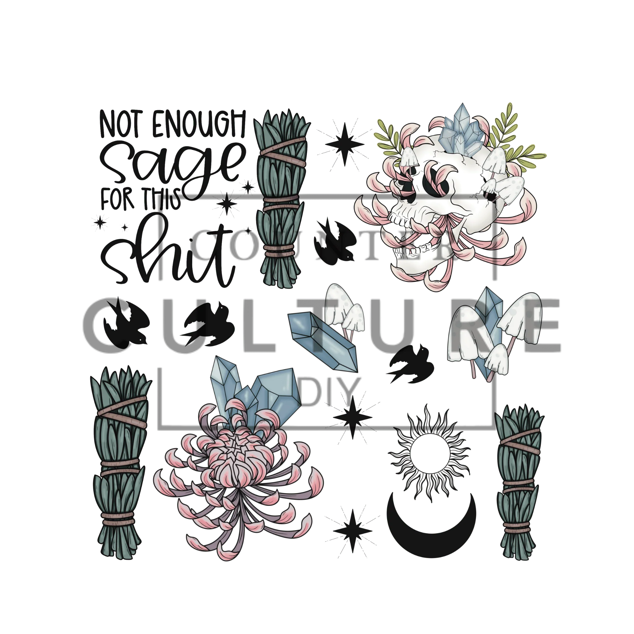 UV DTF Decal Element Sheets: Artist Series - Image 18