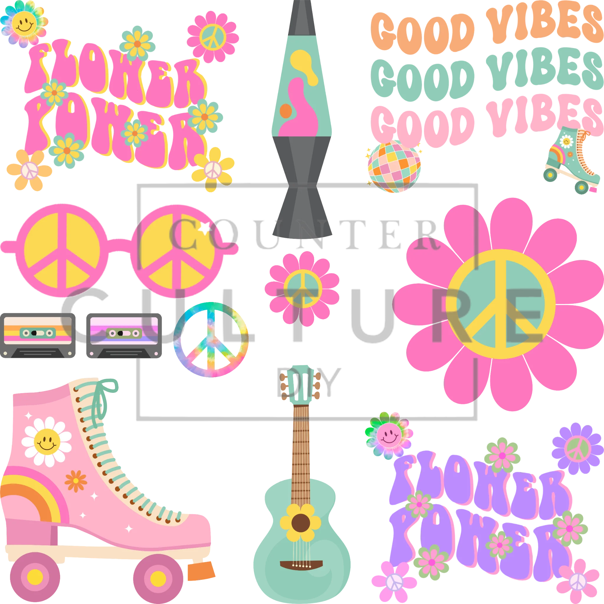 UV DTF Decal Element Sheets: Artist Series - Image 21