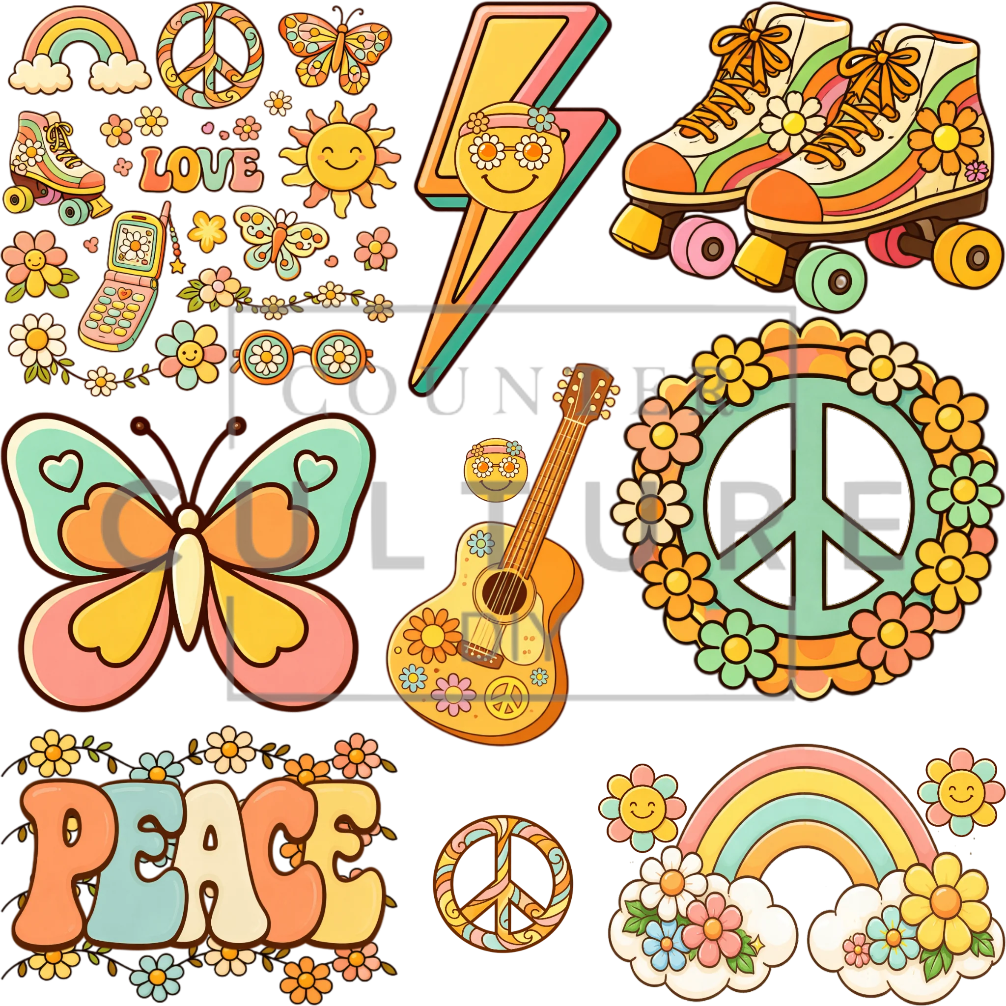 UV DTF Decal Element Sheets: Artist Series - Image 22