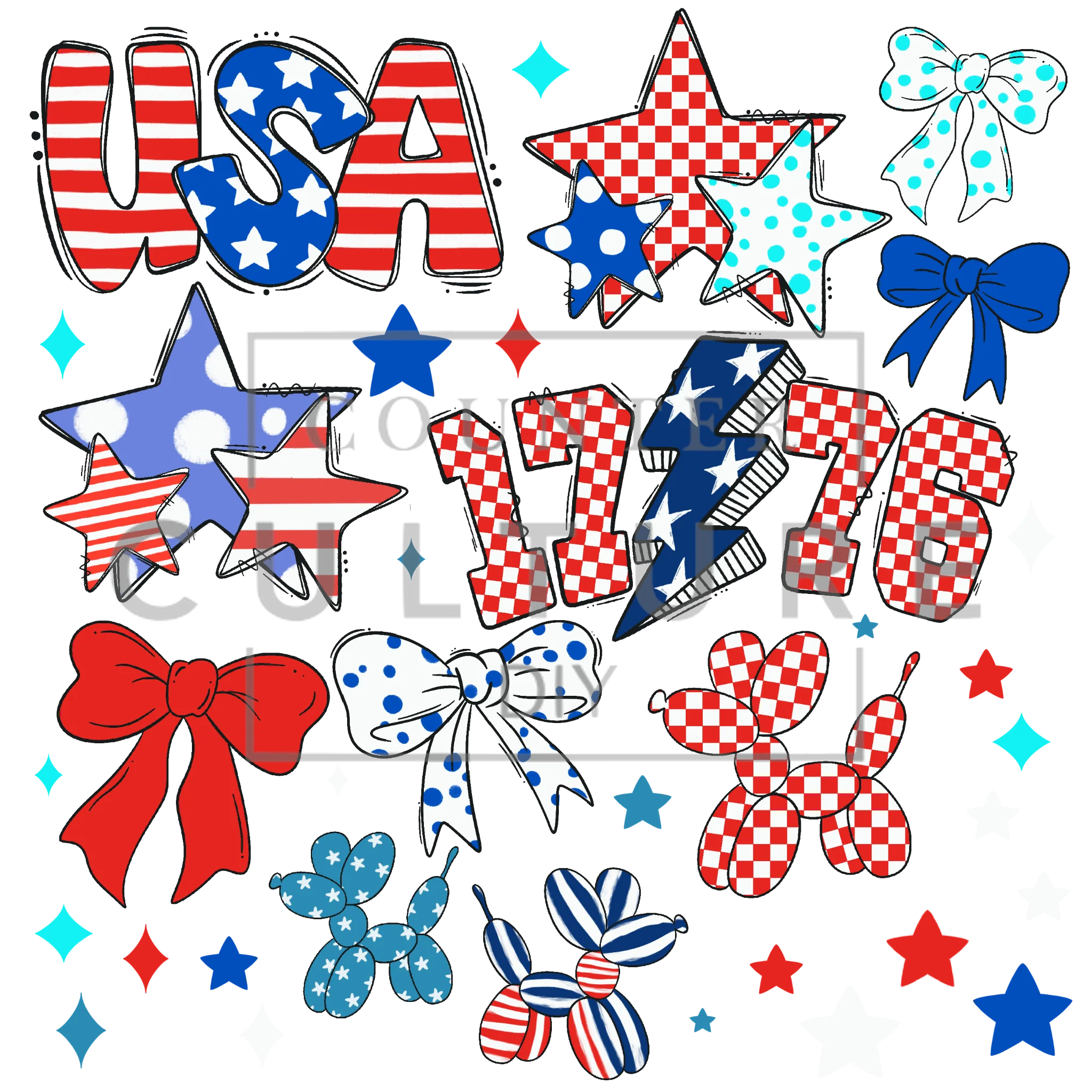 UV DTF Decal Element Sheets: Artist Series - Image 26