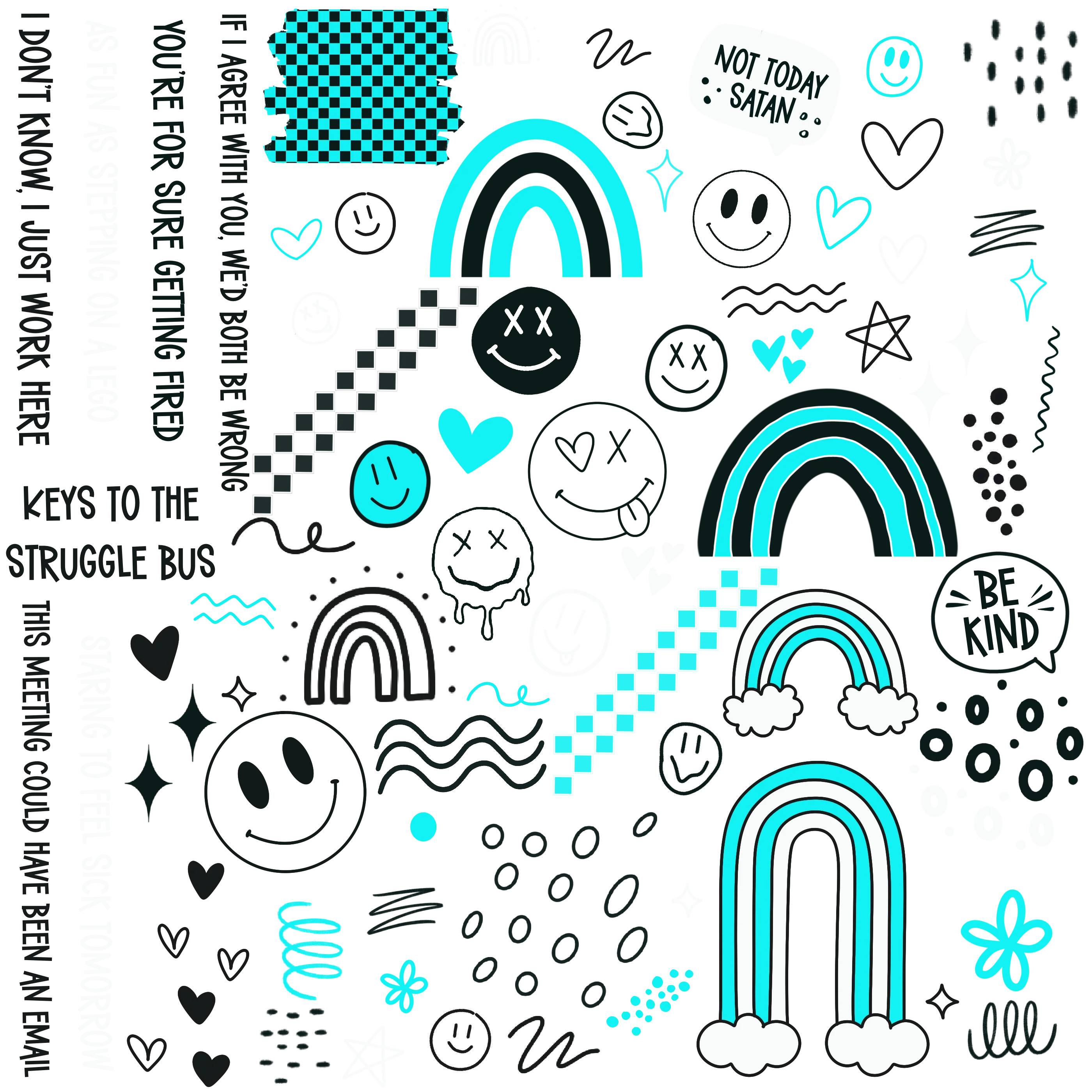 UV DTF Decal Element Sheets: Artist Series - Image 27