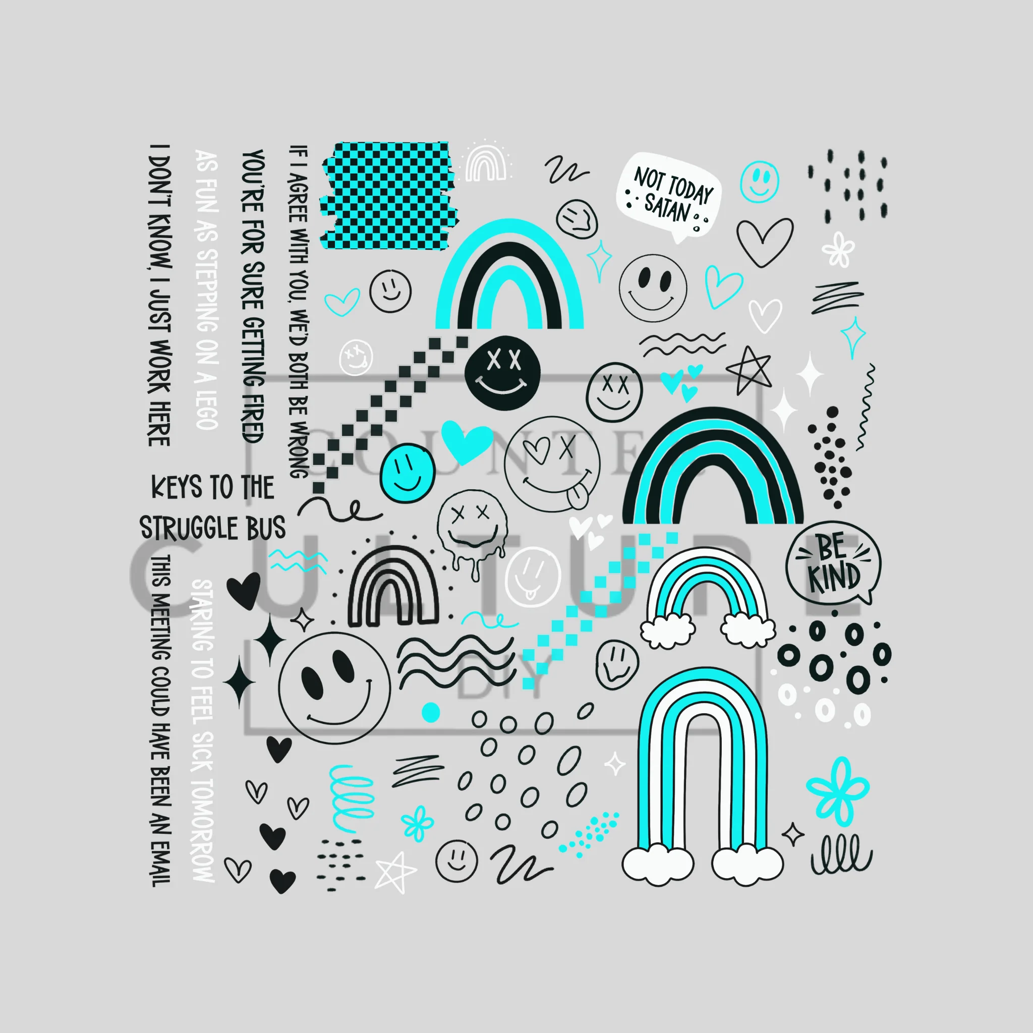 UV DTF Decal Element Sheets: Artist Series - Image 28