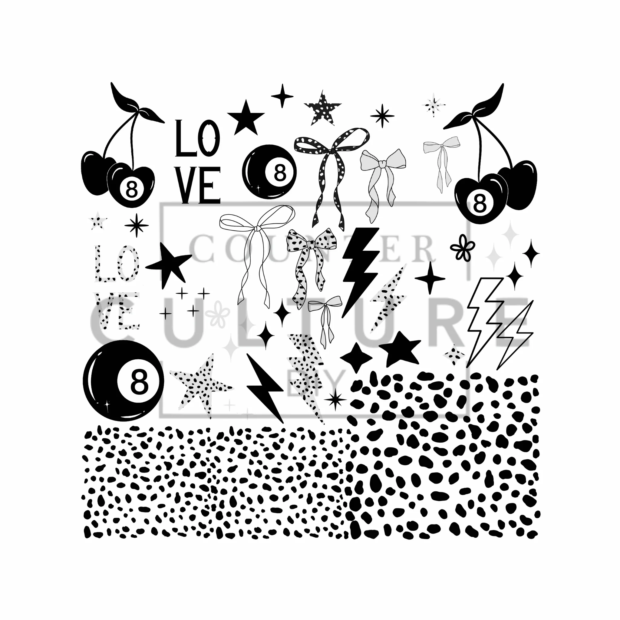 UV DTF Decal Element Sheets: Artist Series - Image 30