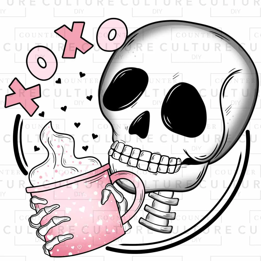 XoXo Skellie DTF Transfer